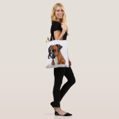 Boxer Bark Designs Punchy Grafik-Designs Tasche (Am Model)