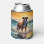 Boxer Beach Surfmalerei Dosenkühler (Kanne Rückseite)