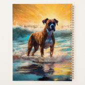 Boxer Beach Surfmalerei Planer (Rückseite)