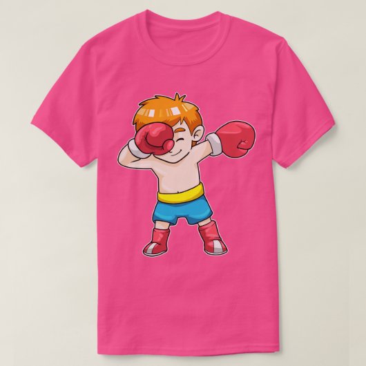 Boxer beim Hip Hop Dance Dab T-Shirt (Design vorne)