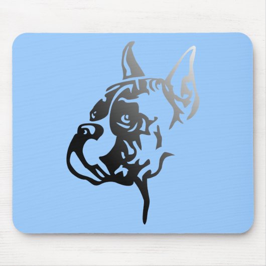 Boxer beschnitten mousepad (Vorne)