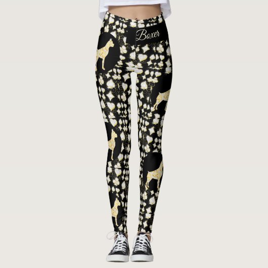 BOXER BLING LEGGINGS (Vorderseite)