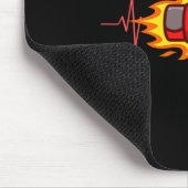 Boxer Boxen Kickboxen Boxhandschuhe Boxwettkampf Mousepad (Ecke)