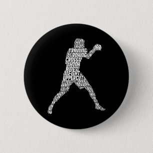 Boxer Boxen Männer Kinder Jungen Jugend 1 Button