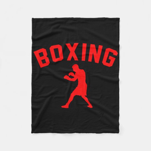 Boxer Boxer Boxer Boxer Boxer Boxer Boxer Trainer Fleecedecke (Vorderseite)
