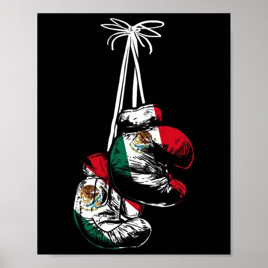 Boxer Boxer Boxinghandschuhe Poster (Vorne)