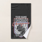 Boxer-Boxer-Fitness-Spiel für personalisierte Boxm Badhandtuch Set (Handtuch)