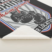 Boxer-Boxer-Fitness-Spiel für personalisierte Boxm Sherpadecke (3/4)