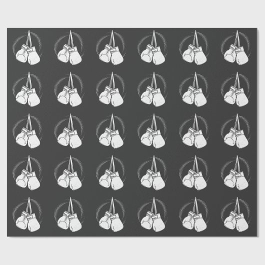 Boxer Boxer Geschenkpapier (Flach)