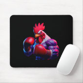 Boxer Boxer Kickboxer Mixed Martial Arts Kämpfer Mousepad (Mit Mouse)