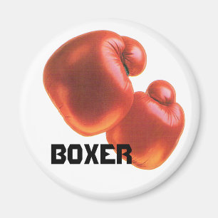 Boxer-Boxhandschuhe Magnet