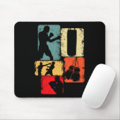 Boxer Boxing Jungs Männer Mousepad (Mit Mouse)