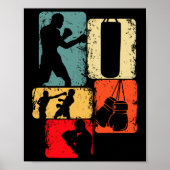 Boxer Boxing Jungs Männer Poster (Vorne)