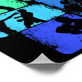 Boxer Boxing Kids Boys Poster (Ecke)