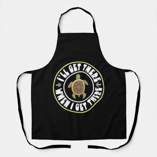 Boxer Boxing Turtle Sea Ocean Reptile Schürze (Vorderseite)