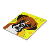 Boxer Breed Fliese (Seite)