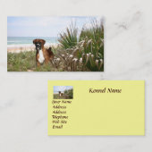 Boxer-Brüter-Visitenkarte Visitenkarte (Vorne/Hinten)