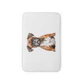 Boxer Buddies Niedlich Hunde Designs für Loyal Box Badematte (Vorderseite Vertikal)
