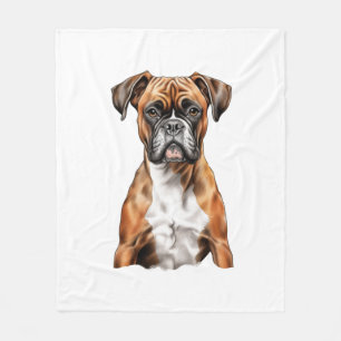 Boxer Buddies Niedlich Hunde Designs für Loyal Box Fleecedecke