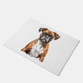 Boxer Buddies Niedlich Hunde Designs für Loyal Box Fußmatte (Schrägansicht)