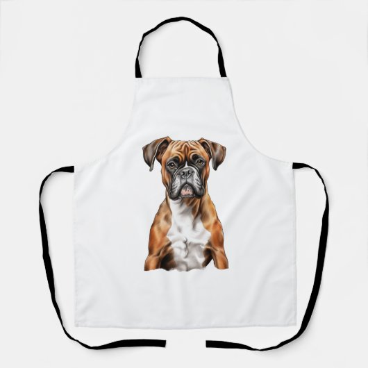 Boxer Buddies Niedlich Hunde Designs für Loyal Box Schürze (Vorderseite)