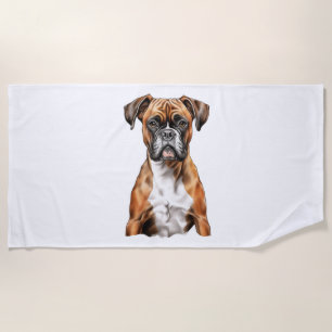 Boxer Buddies Niedlich Hunde Designs für Loyal Box Strandtuch