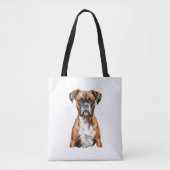 Boxer Buddies Niedlich Hunde Designs für Loyal Box Tasche (Vorderseite)