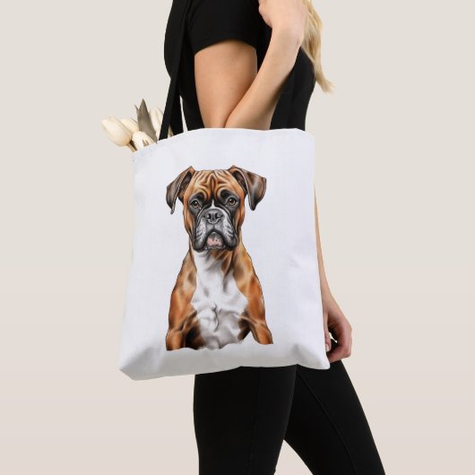 Boxer Buddies Niedlich Hunde Designs für Loyal Box Tasche (Von Nahem)