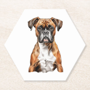 Boxer Buddies Niedlich Hunde Designs für Loyal Box Untersetzer