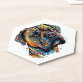 Boxer Buddies Playful Pup File Summary Digital Untersetzer (angewinkelt)