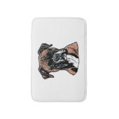 Boxer Buddy Humour Protective Badematte (Vorderseite Vertikal)