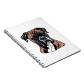 Boxer Buddy Humour Protective Notizblock (Rechte Seite)