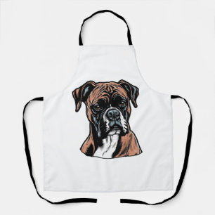Boxer Buddy Humour Protective Schürze