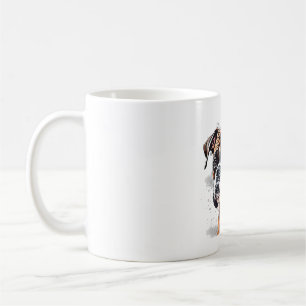 Boxer Buddy Portable Foto-Realistic Dog Design Kaffeetasse