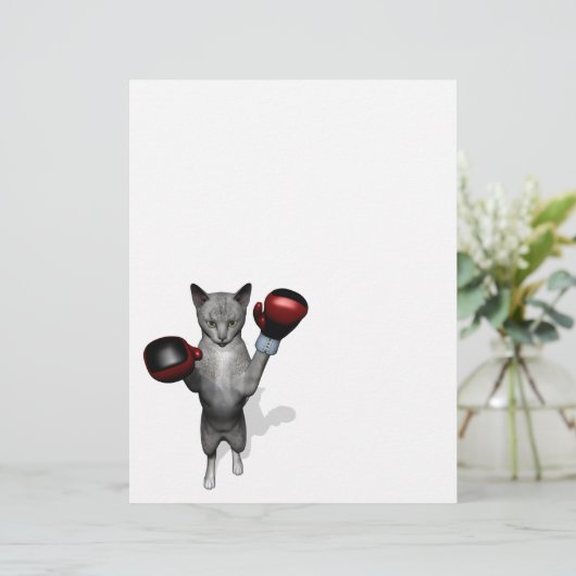 Boxer Cat (Stehend Vorderseite)