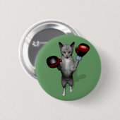 Boxer Cat Button (Vorne & Hinten)