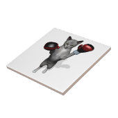 Boxer Cat Fliese (Seite)