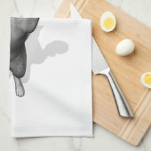 Boxer Cat Geschirrtuch (Viertel Falte)