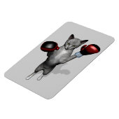 Boxer Cat Magnet (Linke Seite)
