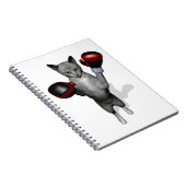 Boxer Cat Notizblock (Rechte Seite)