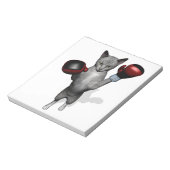 Boxer Cat Notizblock (Rotiert)
