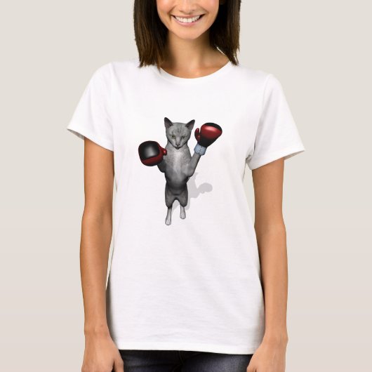 Boxer Cat T-Shirt (Vorderseite)