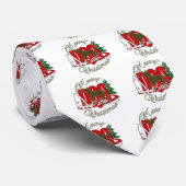 BOXER CHRISTMAS DOG KRAWATTE (Gerollt)