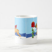 Boxer Christmas Mail Kaffeetasse (Mittel)