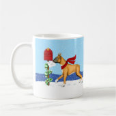 Boxer Christmas Mail Kaffeetasse (Links)