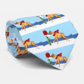 Boxer Christmas Mail Krawatte (Gerollt)