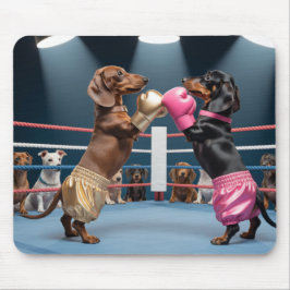 Boxer-Dackel-Mauspad Mousepad