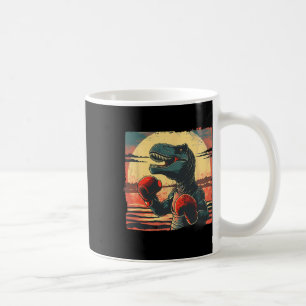 Boxer Dinosaur Boxen Dino Kickboxen T-Rex Boxen Kaffeetasse
