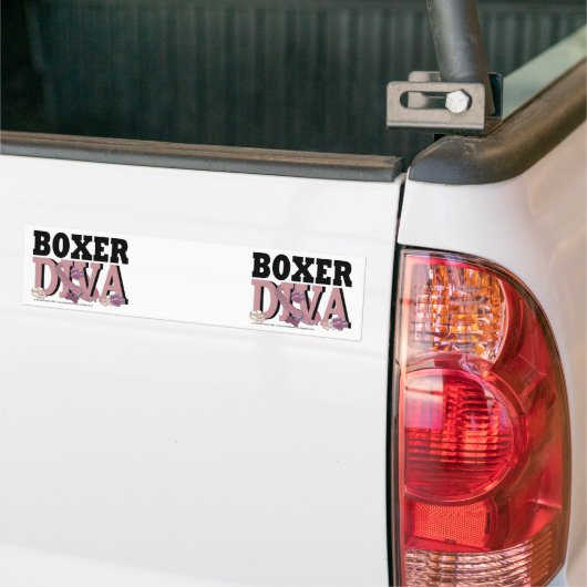 Boxer DIVA Autoaufkleber (Auf Lkw)