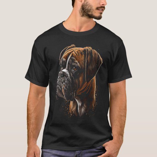 Boxer Dog 3 T-Shirt (Vorderseite)